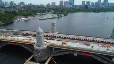 Anteni robot video Boston Common ve şehir