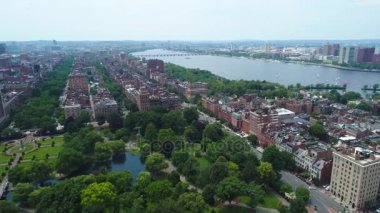 Boston Common ve çevredeki mahalleleri 