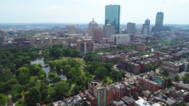 Boston Common Bahçe park kuğu Tur