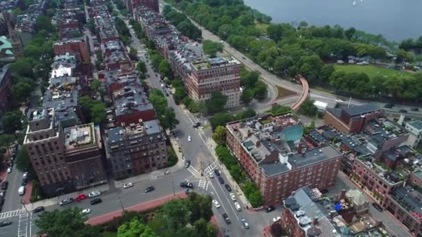 Beacon Street boston — Stockvideo