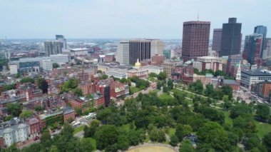 Haziran üst Boston Common 4k Geçidi