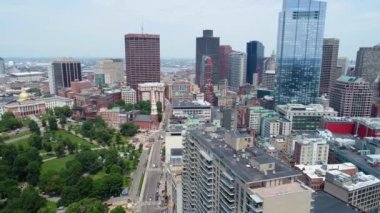 Yaz aylarında Boston Common Park