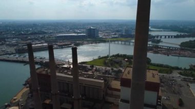 Enerji santrali 4 k robot 60p