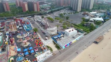 Coney Island Brooklyn akvaryum New York 4k, eğlenceli