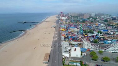 Coney Adası uçak hava görüntüleri 4k prores