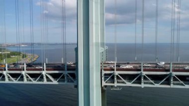 Hava video Verrazano köprüsü oluşturma