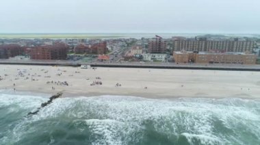 Hava Long Beach 4k dron görüntüleri