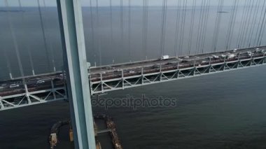 Hava video Verrazano köprüsü oluşturma