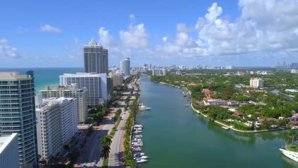 Miami Beach Condominiums 4k 24p — Stok video