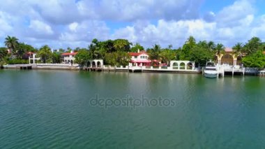 Hava ortaya lüks konak üstgeçidin Miami Beach 