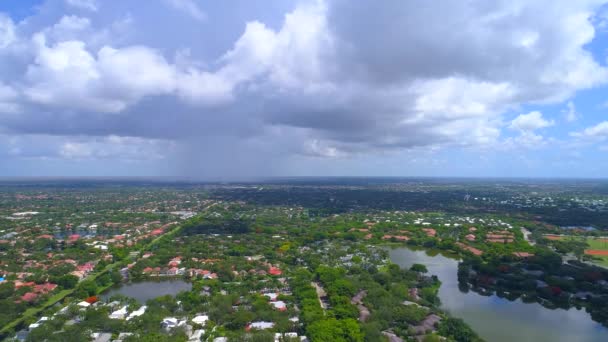 Aerial video of Florida storms 4k — Stock Video