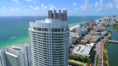 Sinematik anteni robot video Fontainbleau Hotel Miami Beach 