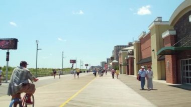  Boardwalk Atlantic City hareket video