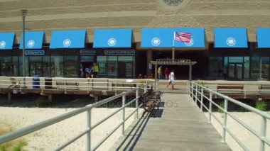 Turistler açısından Jersey City boardwalk 