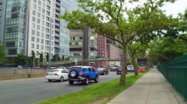 Storrow sürücü Boston trafik