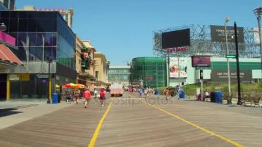 Atlantic City boardwalk 4 k Video turu