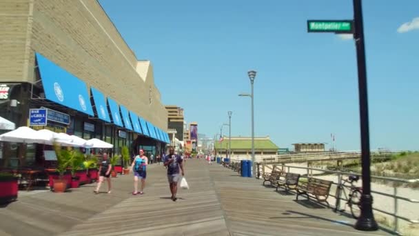 Atlantic City View — Stockvideo
