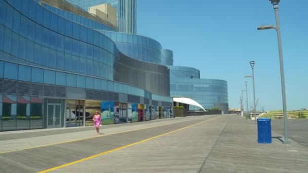 Atlantic City üzerinde daha fazlası — Stok video