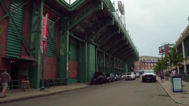 Fenway Park Boston dış video — Stok video