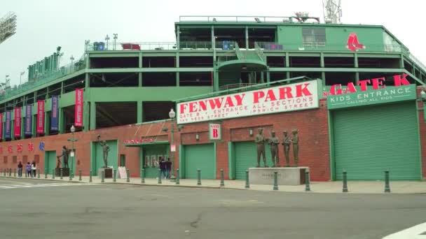 Fenway Park Gate k — Stok video