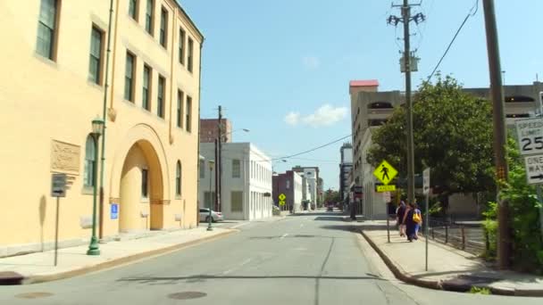 Centrum Savannah (Georgia) — Stockvideo