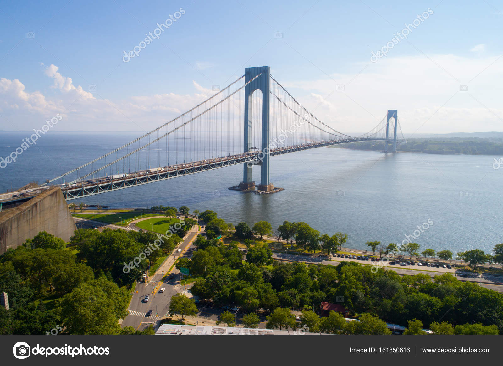 Verrazano Narrows Bridge New York — Stock Photo © felixtm 161850616