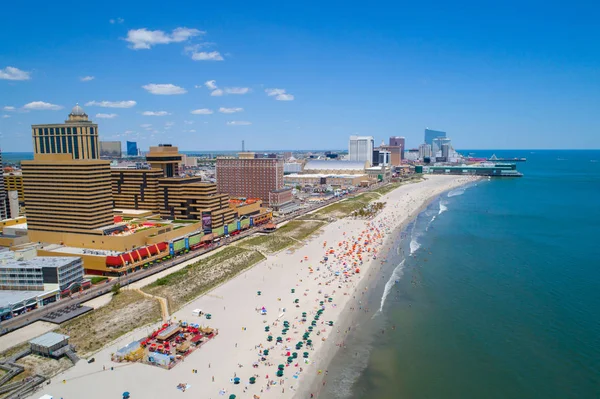 Atlantic City NJ and pier — Stock Photo, Image