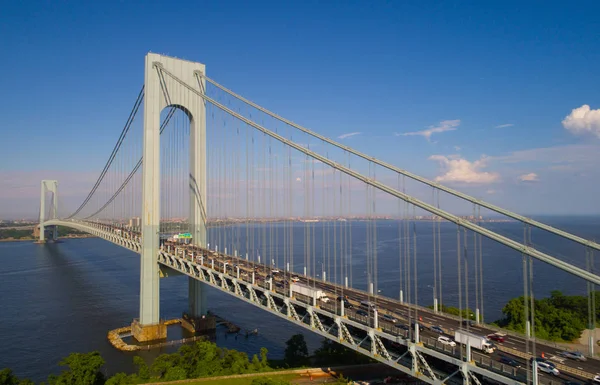New York-i Verrazano Narrows híd — Stock Fotó