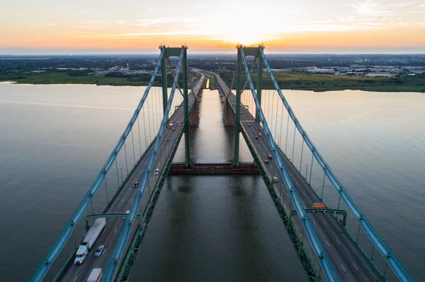 Delaware memorial bridge — Stockfoto