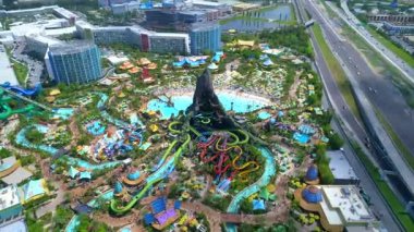 Volkan Bay Beach Resort Orlando 4k hava Tur