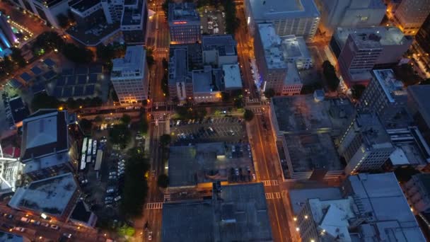 Drone üzerinde Atlanta 4k — Stok video