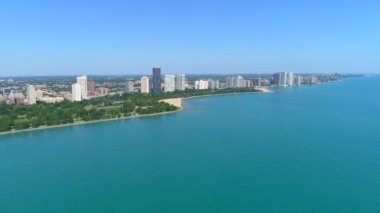 Evanston Beach Chicago hyperlapse 4 x hızı