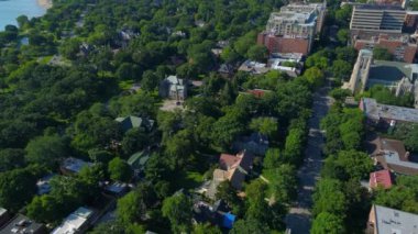 Evanston Chicago hava 4k