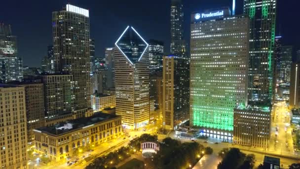 Luftfahrt Chicago 4k — Stockvideo