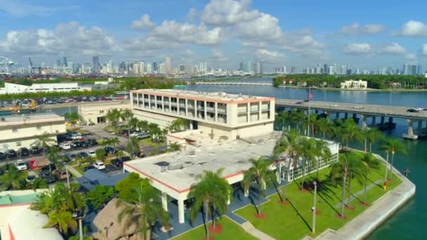 Ons kustwacht Miami Beach 4k 60p — Stockvideo