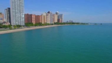 Hava atış Chicago kıyı şeridi