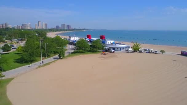 Restauracja na plaży rozbitków i party — Wideo stockowe