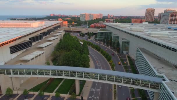 McCormick Place Convention Center Chicago — Stockvideo