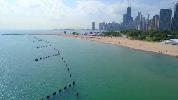Zomer in Chicago — Stockvideo