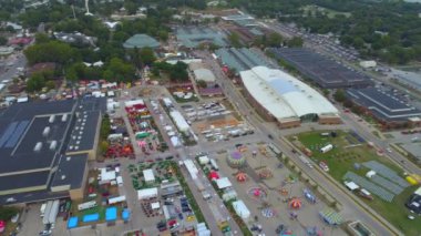 Uçağı hava Iowa Eyalet Fuarı Des Moines