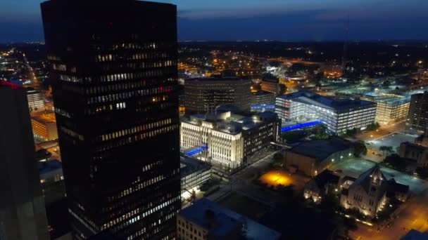 Des Moines Iowa Estados Unidos — Vídeo de stock