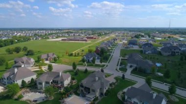 Kırsal semtte Bettendorf Iowa 4k 60p