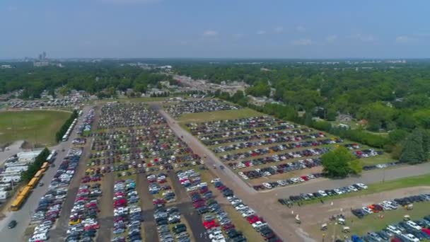 Iowa State Fair drone footage — Stockvideo