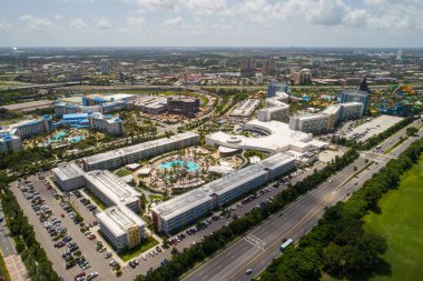 Cabana Bay Beach Resort havadan görüntü