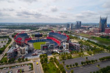 Hava dron fotoğraf Nissan Stadyumu
