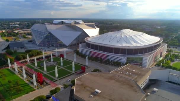 Mercedes Benz estádio Atlanta — Vídeo de Stock