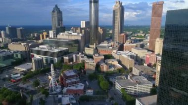 Drone görüntüleri Atlanta