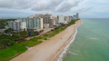 Drone vurdu Miami Beach 4k 60p