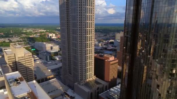 191 torres de Peachtree de Atlanta Ga — Vídeo de stock