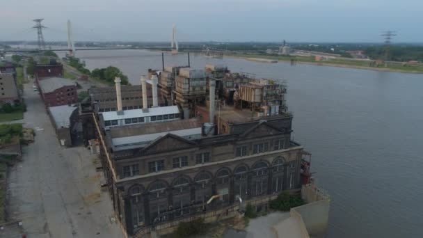 Union Light power plant St Louis — Stock Video